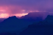 Snow Showers at Sunset, Grand Canyon National Pa