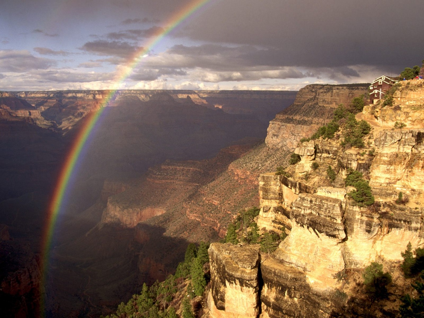 Rainbow Mist, Grand Canyon, Arizona