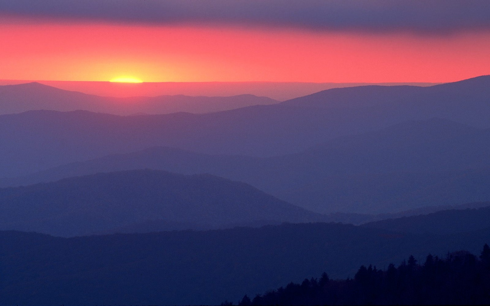 Storm Clouds over Clingmans Dome, Great Smoky Mo