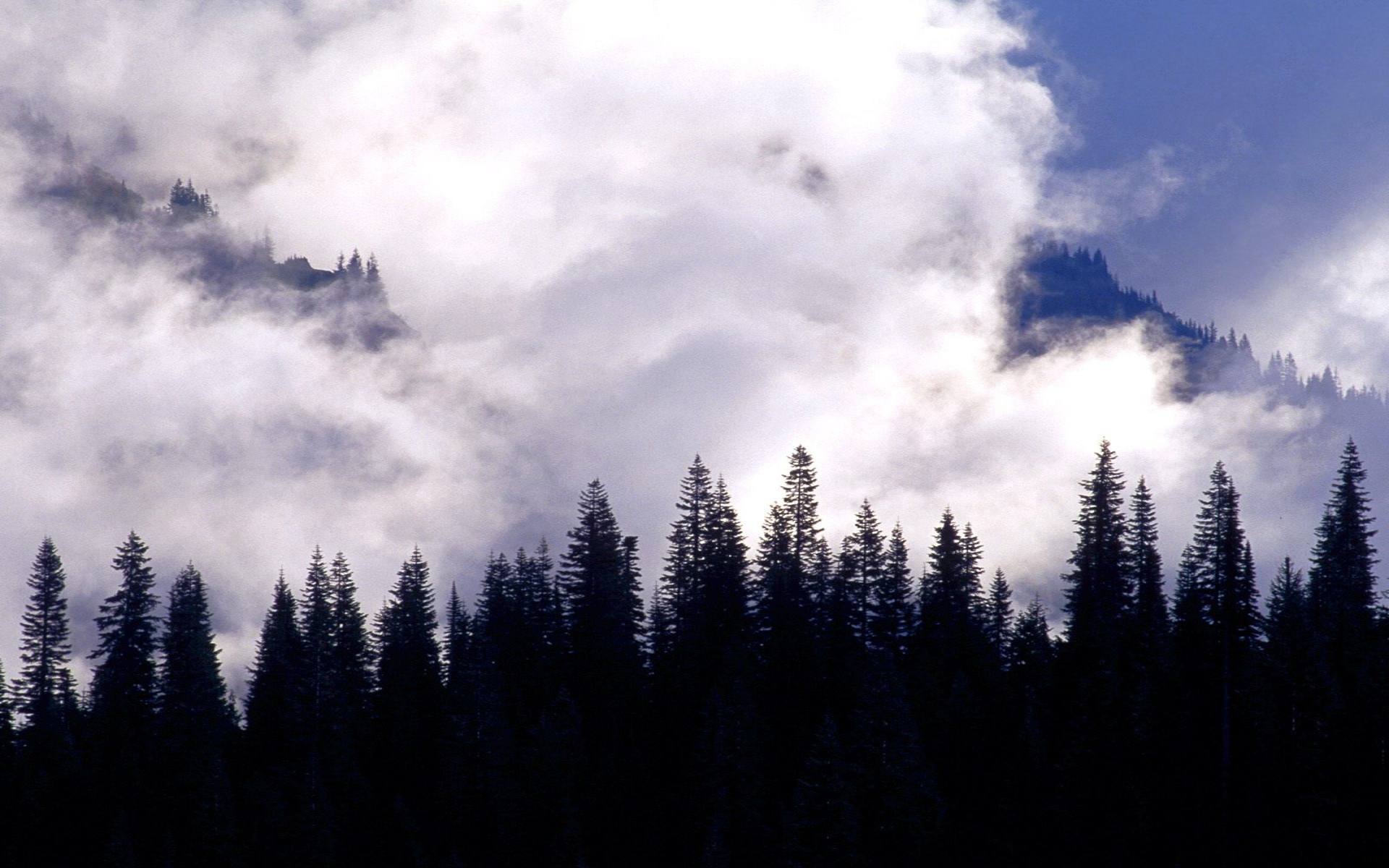 Storm Clouds Swirl, Washington   