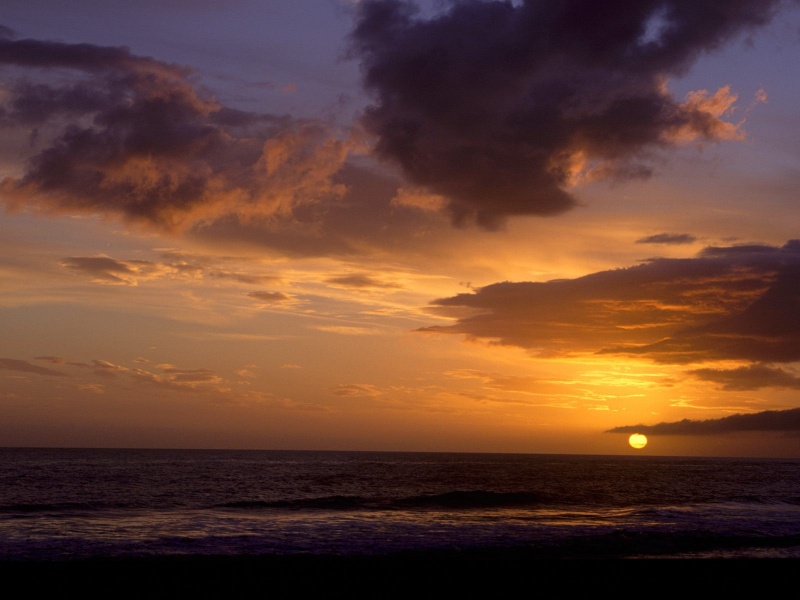 Sunset Sky, Carpinteria, California   